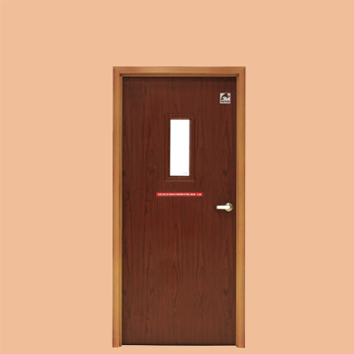 Wood Finished Steel Doors